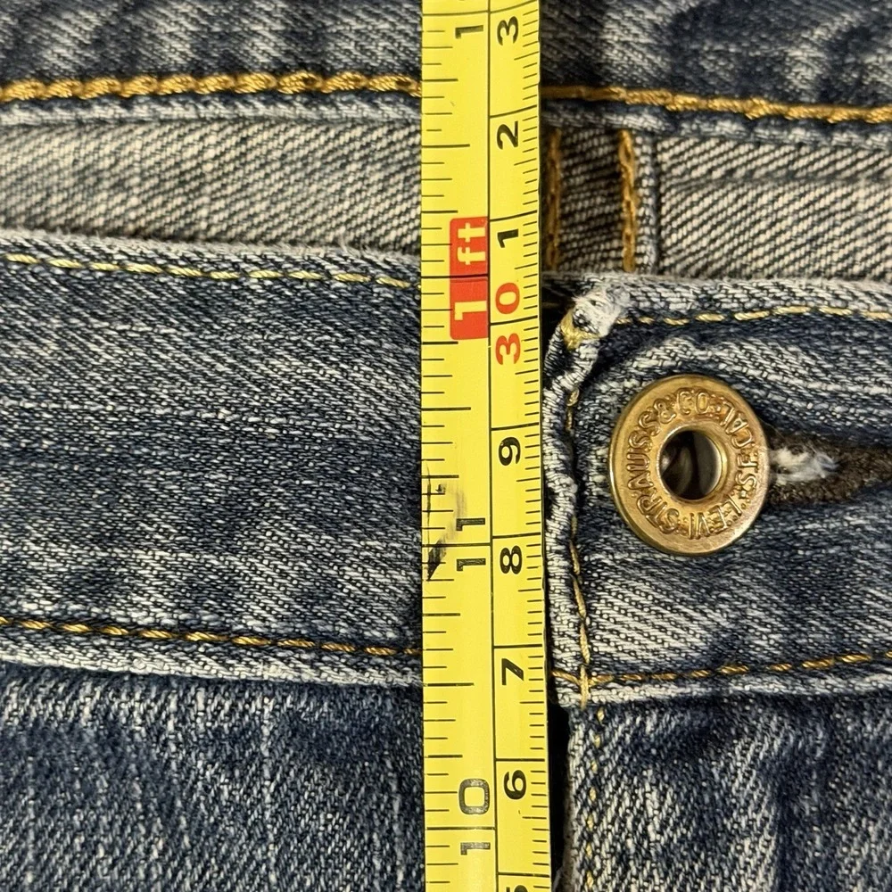 Levi's 569 Loose Straight Fit Jeans Medium Wash Men's Size 36 x 30